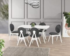 VENEDİK MASA TAKIMI 4 SANDALYE İLE SET