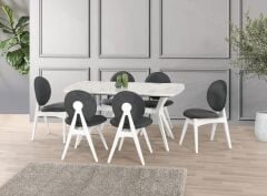 VENEDİK MASA TAKIMI 4 SANDALYE İLE SET