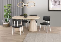 POTA AÇILIR MASA 4 SANDALYE İLE SET