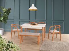 PARS MASA TAKIMI 4 SANDALYE İLE SET