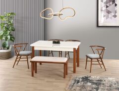 PARS MASA TAKIMI 4 SANDALYE İLE SET