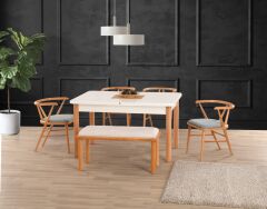 PARS MASA TAKIMI 4 SANDALYE İLE SET