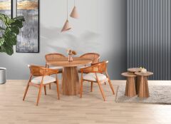 POTA SABİT MASA 4 SANDALYE İLE SET