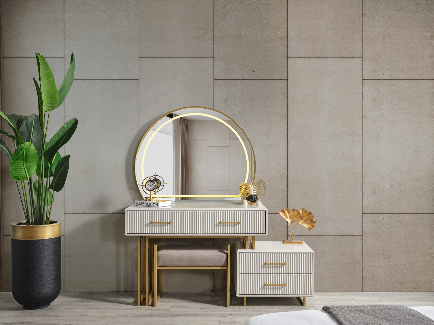 Gold Line - Şifonyer Aynası